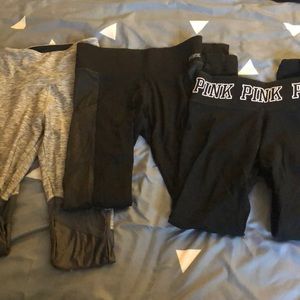 Lot of VS PINK leggings